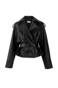 Chaqueta Efecto Cuero